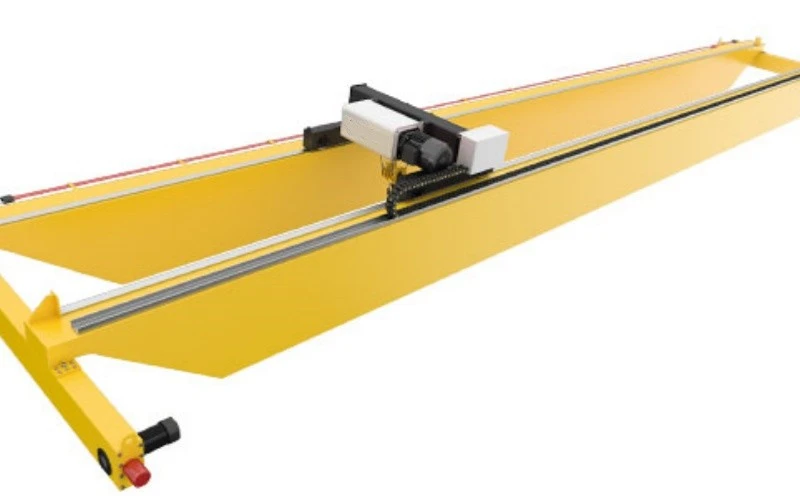 double girder crane with electric hoist(4)
