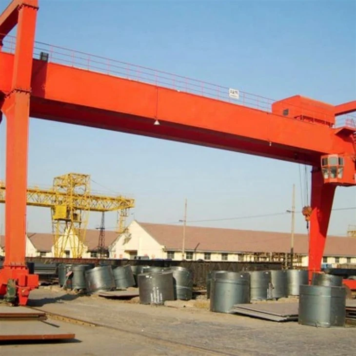 Godown Double Girder Gantry Crane With Md Electric Hoist