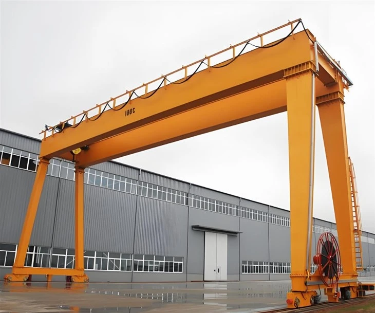 Dobbeltbjælke Engineering Gantry Crane Pris Med Design Beregning Specifikation